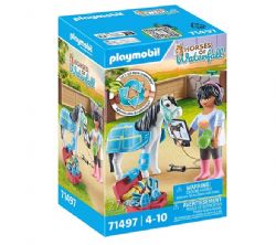 PLAYMOBIL HORSES OF WATERFALL - THÉRAPEUTE ET CHEVAL #71497 (0624)